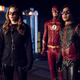 Danielle Panabaker, Grant Gustin, Carlos Valdes